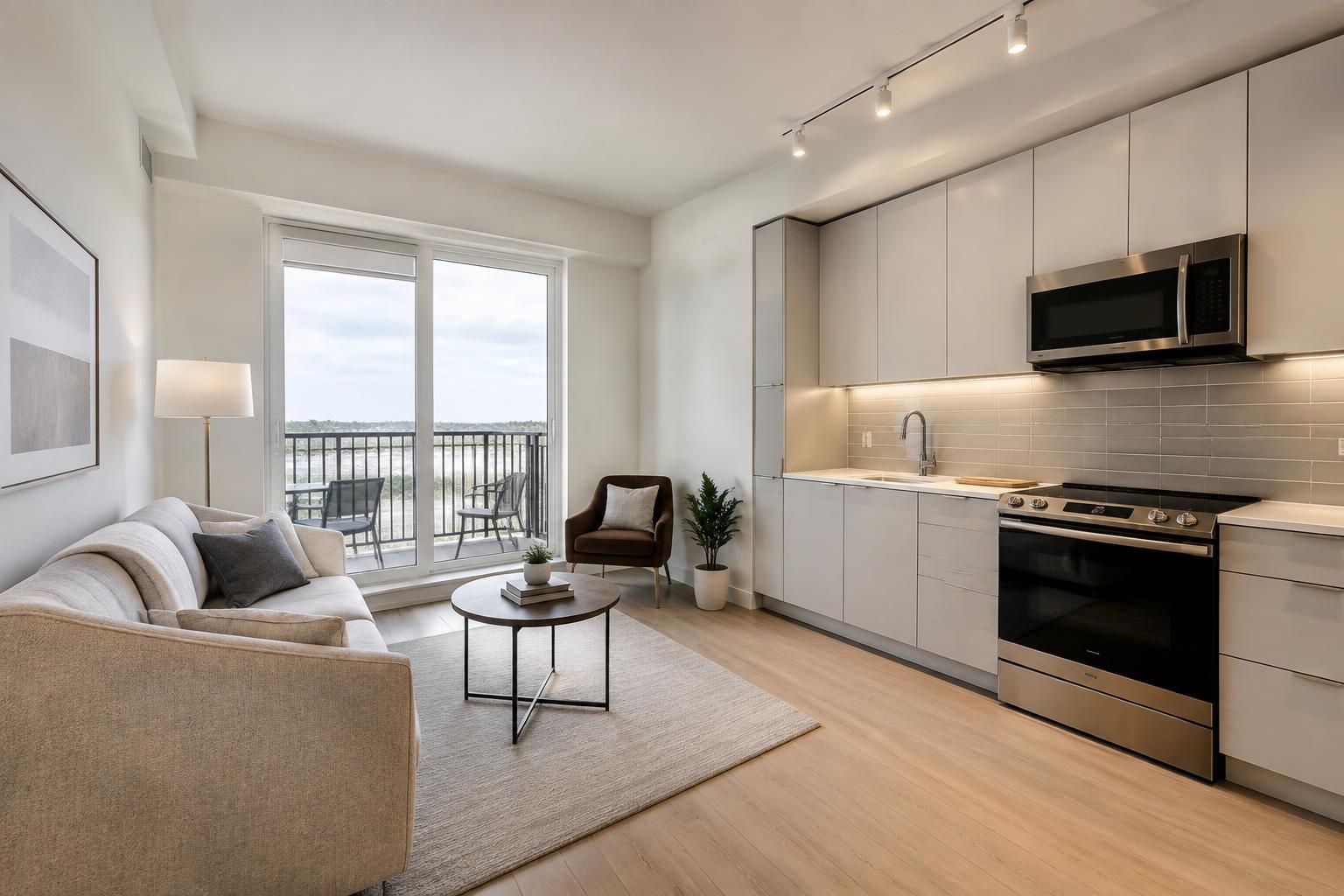 Practical one-bedroom apartment in a Calgary multifamily property